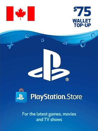 PlayStation Network Gift Card 75 CAD - PSN Canada PlayStation Network Gift Card 75 CAD - PSN Canada
