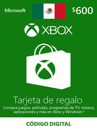 Xbox Live Gift Card 600 MXN - Mexico Xbox Live Gift Card 600 MXN - Mexico