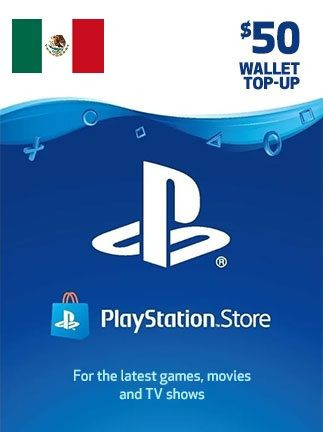 PlayStation Network Gift Card 50 USD - PSN Mexico PlayStation Network Gift Card 50 USD - PSN Mexico