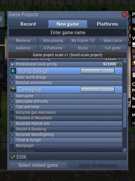 Game Dev Studio Steam Key GLOBAL