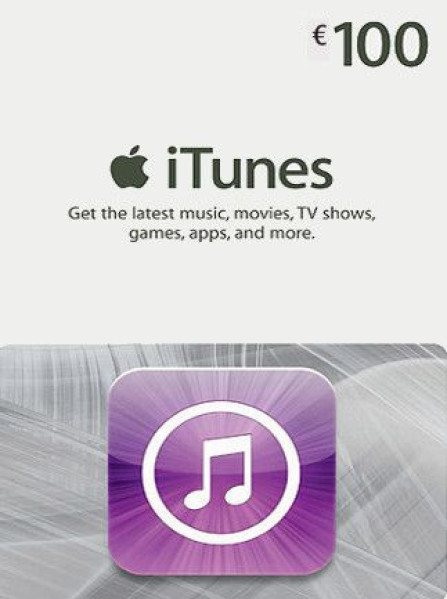 Apple iTunes Gift Card 100 EUR - iTunes Key - France Apple iTunes Gift Card 100 EUR - iTunes Key - France