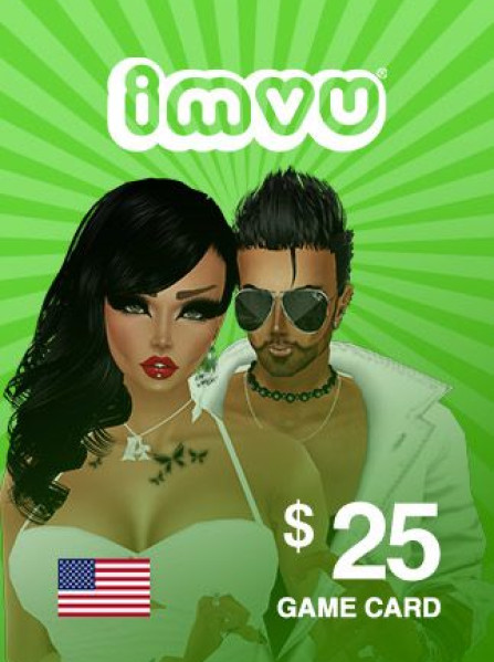 IMVU Game Card 25 USD Imvu NORTH AMERICA IMVU Game Card 25 USD Imvu NORTH AMERICA