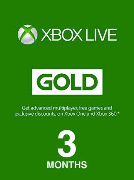 Xbox Live GOLD Subscription Card 3 Months - Key BRAZIL Xbox Live GOLD Subscription Card 3 Months - Key BRAZIL