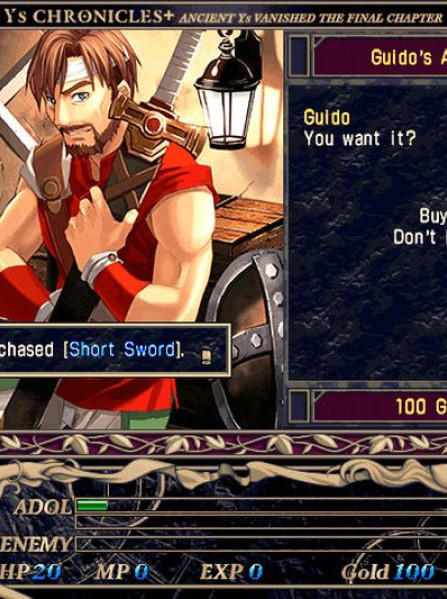 Ys I & II Chronicles Steam Key GLOBAL Ys I & II Chronicles Steam Key GLOBAL