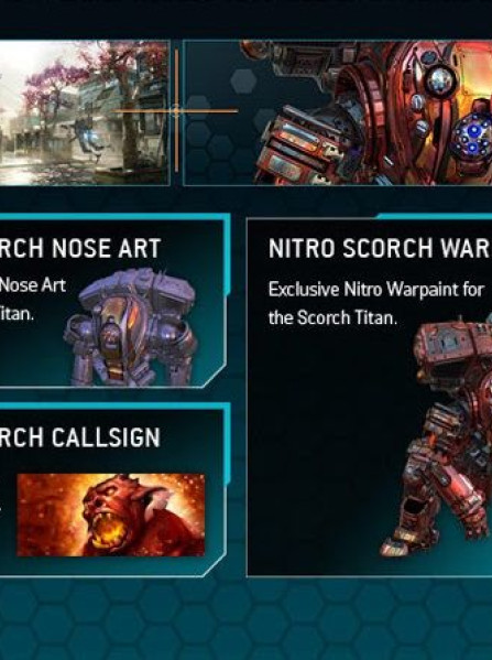 Titanfall 2 - Nitro Scorch Pack Key Origin GLOBAL Titanfall 2 - Nitro Scorch Pack Key Origin GLOBAL
