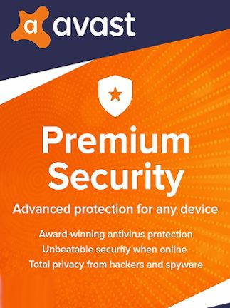 Avast Premium Security (1 Device, 3 Years) - PC - Key GLOBAL Avast Premium Security (1 Device, 3 Years) - PC - Key GLOBAL