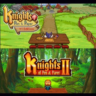 Knights of Pen and Paper I & II Collection Steam Key GLOBAL