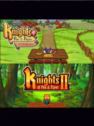 Knights of Pen and Paper I & II Collection Steam Key GLOBAL