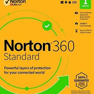 Norton 360 Standard Non-Subscription - (1 Device, 1 Year) - Symantec Key EUROPE