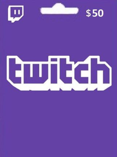Twitch Gift Card 50 USD - twitch Key - UNITED STATES Twitch Gift Card 50 USD - twitch Key - UNITED STATES