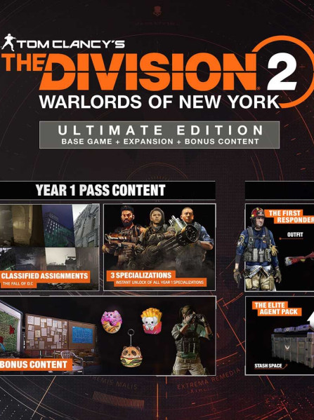 Tom Clancy's The Division 2 Warlords of New York (Ultimate Edition) Xbox One Key EUROPE