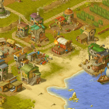 Townsmen - A Kingdom Rebuilt: The Seaside Empire (PC) - Steam Key - GLOBAL