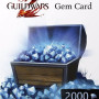 Guild Wars 2: 2000 Gems NcSoft Gem Card