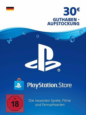 Playstation Network Gift Card 30 EUR - PSN Germany