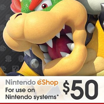 Nintendo eShop Gift Card 50 USD - Nintendo Key - United States