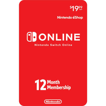 Nintendo Switch Online Individual Membership 12 Months - Nintendo Key - United States