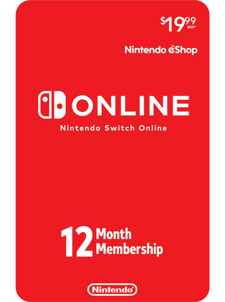 Nintendo Switch Online Individual Membership 12 Months - Nintendo Key - United States Nintendo Switch Online Individual Membership 12 Months - Nintendo Key - United States