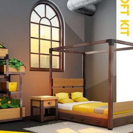 The Sims 4 Industrial Loft Kit Origin Global