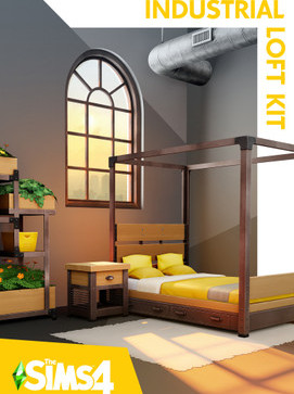 The Sims 4 Industrial Loft Kit Origin Global