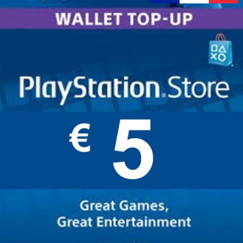 Playstation Network Gift Card 5 EUR - PSN France