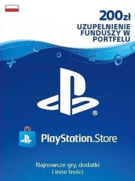 PlayStation Network Gift Card 200 PLN - PSN Poland PlayStation Network Gift Card 200 PLN - PSN Poland