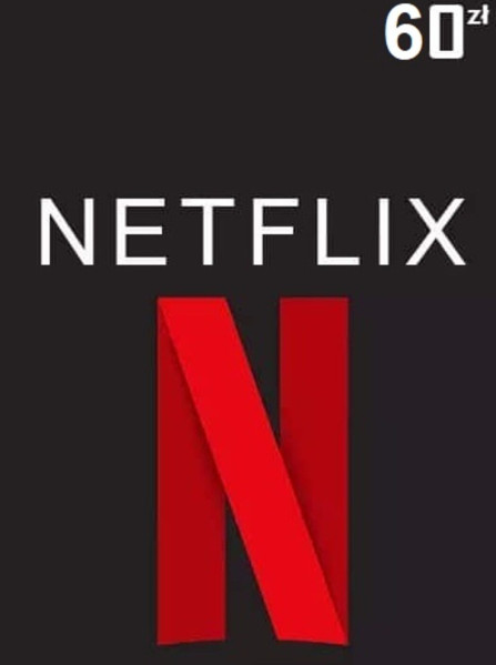Netflix Gift Card 60 PLN - Netflix Key - Poland Netflix Gift Card 60 PLN - Netflix Key - Poland