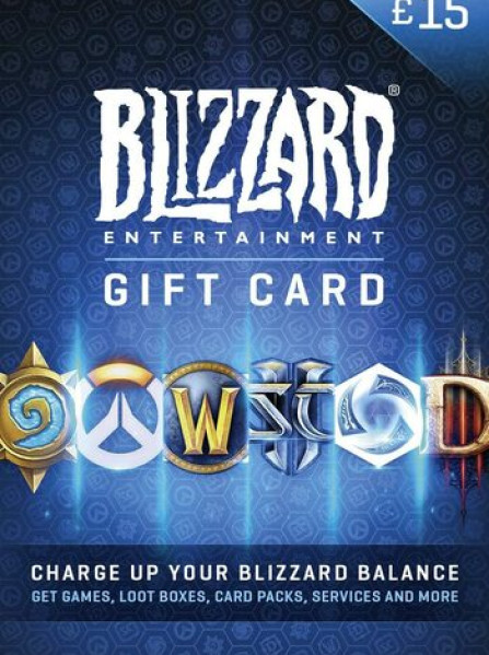 Blizzard Gift Card 15 GBP Battle.net - United Kingdom Blizzard Gift Card 15 GBP Battle.net - United Kingdom
