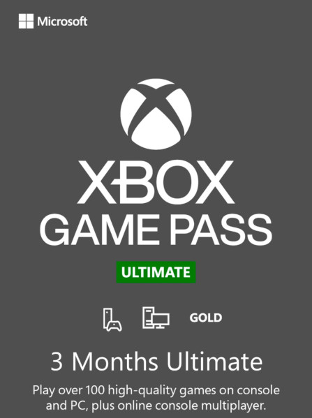 Xbox Game Pass Ultimate 3 Months - Xbox Live - Brazil Xbox Game Pass Ultimate 3 Months - Xbox Live - Brazil