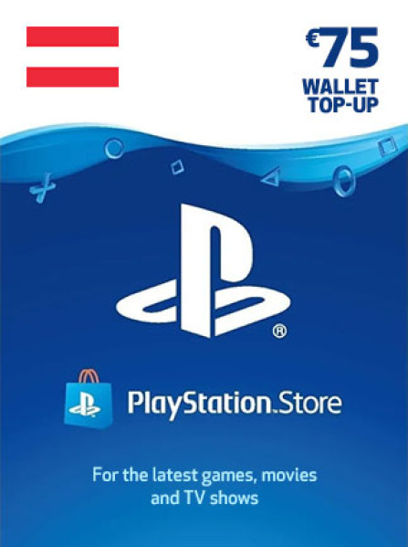 PlayStation Network Gift Card 75 EUR - PSN Austria PlayStation Network Gift Card 75 EUR - PSN Austria