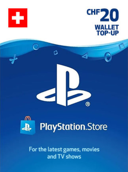 PlayStation Network Gift Card 20 CHF - PSN Switzerland PlayStation Network Gift Card 20 CHF - PSN Switzerland