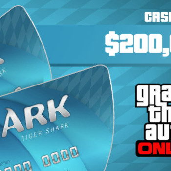 Grand Theft Auto Online: Tiger Shark Cash Card 200 000 PC Rockstar Key GLOBAL