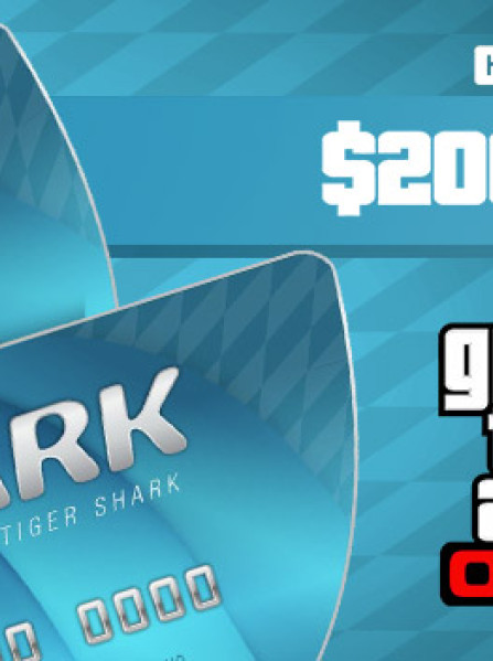 Grand Theft Auto Online: Tiger Shark Cash Card 200 000 PC Rockstar Key GLOBAL Grand Theft Auto Online: Tiger Shark Cash Card 200 000 PC Rockstar Key GLOBAL