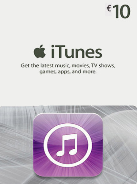 Apple iTunes Gift Card 10 EUR - iTunes Key - Netherlands Apple iTunes Gift Card 10 EUR - iTunes Key - Netherlands