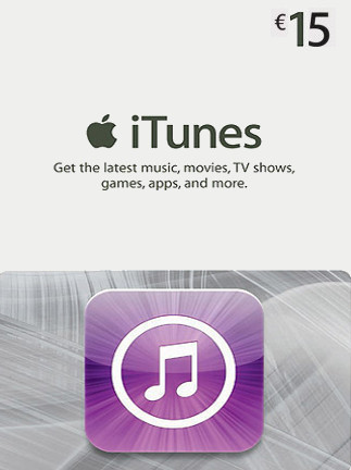 Apple iTunes Gift Card 15 EUR - iTunes Key - Netherlands Apple iTunes Gift Card 15 EUR - iTunes Key - Netherlands