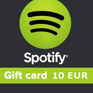 Spotify Gift Card 10 EUR - Spotify Key - NETHERLANDS