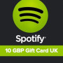 Spotify Gift Card 10 GBP - Spotify Key - UNITED KINGDOM