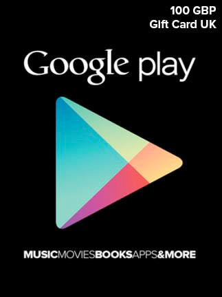 Google Play Gift Card 100 GBP - Google Play Key - United Kingdom