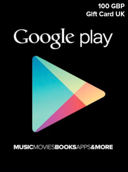 Google Play Gift Card 100 GBP - Google Play Key - United Kingdom Google Play Gift Card 100 GBP - Google Play Key - United Kingdom