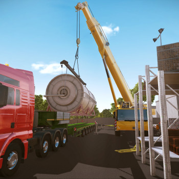 Construction Simulator 2015: Liebherr LTM 1300 6.2 PC Steam Key GLOBAL