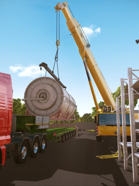 Construction Simulator 2015: Liebherr LTM 1300 6.2 PC Steam Key GLOBAL