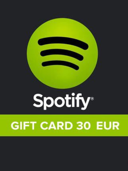 Spotify Gift Card 30 EUR - Spotify Key - AUSTRIA Spotify Gift Card 30 EUR - Spotify Key - AUSTRIA