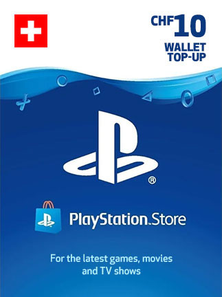 PlayStation Network Gift Card 10 CHF - PSN Switzerland