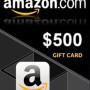 Amazon Gift Card 500 USD - United States
