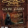 Lord of the Rings Online Time Card Prepaid 60 Days LOTRO EUROPE