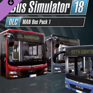Bus Simulator 18 - MAN Bus Pack 1 Steam Key GLOBAL