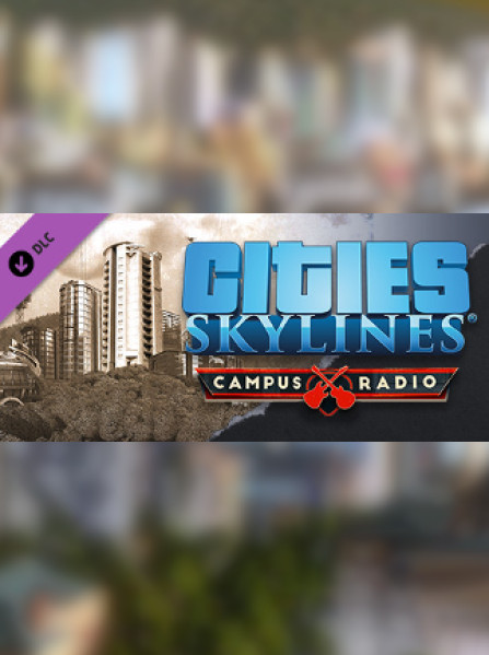 Cities: Skylines - Campus Radio Steam Key GLOBAL Cities: Skylines - Campus Radio Steam Key GLOBAL
