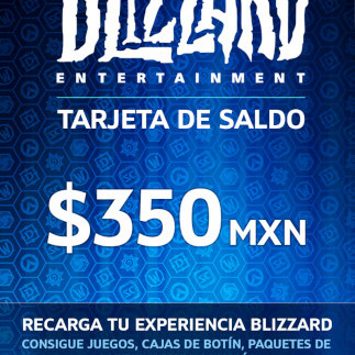 Blizzard Gift Card 350 MXN Battle.net - Mexico