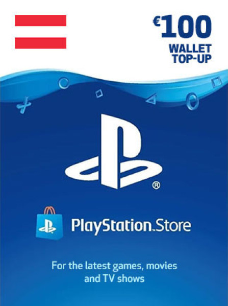 PlayStation Network Gift Card 100 EUR - PSN Austria PlayStation Network Gift Card 100 EUR - PSN Austria
