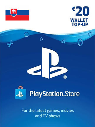 PlayStation Network Gift Card 20 EUR - PSN Slovakia