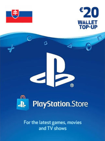 PlayStation Network Gift Card 20 EUR - PSN Slovakia PlayStation Network Gift Card 20 EUR - PSN Slovakia